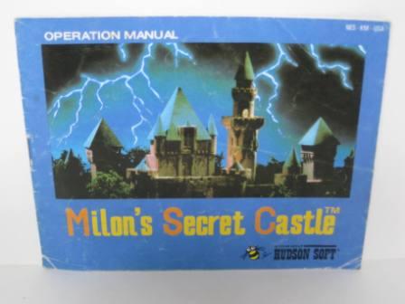 Milons Secret Castle - NES Manual